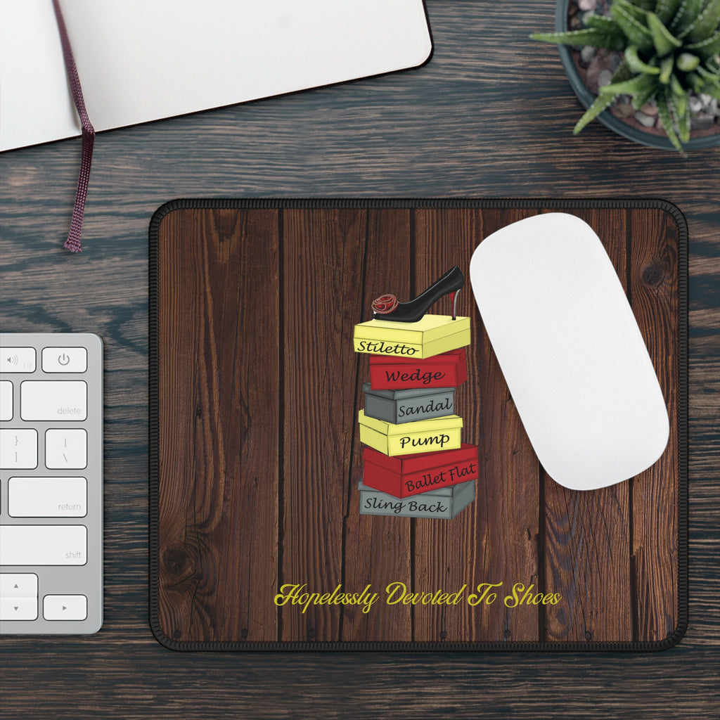 Whether working hard or simply browsing, our 9x7 inch mouse pads are the perfect pop of inspiration for your desk.